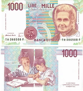 Italy 1000 Lire 1990 UNC - Picture 1 of 1