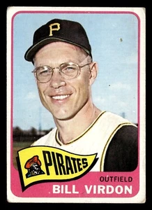 1965 Topps BILL VIRDON #69 VG Pittsburgh Pirates - Picture 1 of 2