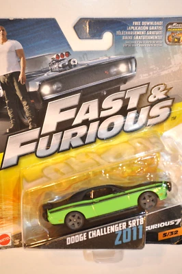Fast and Furious 7-2011 Dodge Challenger SRT8-5/32-Exquisite Detail/Quality-BNIP - Image 1 of 4