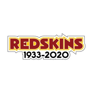 WASHINGTON REDSKINS Vinyl Decal 2" tall x 6" wide - Picture 1 of 2