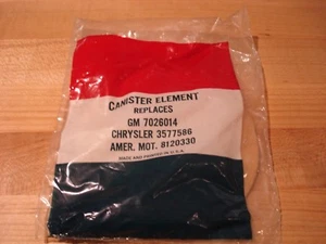 NUEVO DE LOTE ANTIGUO MOPAR, AMC, GM 1972-81 FILTRO DE RECIPIENTE DE VAPOR ¡NUEVO EN CAJA!¡! - Imagen 1 de 2