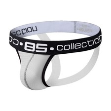 Men's Backless Jockstrap Briefs Underpants Thong Jock Strap Breathable Underwear