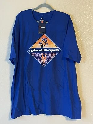 Men’s 3XL NWT New York Mets MLB 2023 Spring Training Diamond Short Sleeve Tee - Image 1 of 4