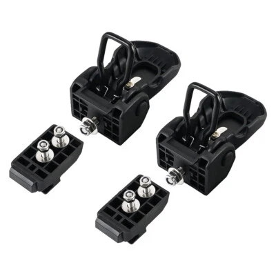 2 x Kit de bloqueo de capó de accesorios de automóvil para Jeep Wrangler JK y Unlimited 2007-2017 Foto 1 de 4