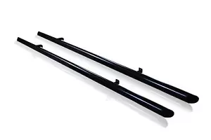Barras laterales para adaptarse al combo Opel Vauxhall 2019 larga distancia entre ejes + accesorios de estilo de acero negro - Imagen 1 de 6