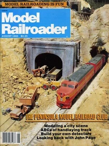 Model Railroader August, 1985 - Picture 1 of 1