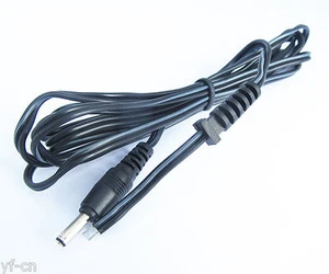 Cable conector macho de alimentación de CC negro 50 un. 5FT/1.5M 3.5mmx1.35mm 3.5x1.35 - Imagen 1 de 3