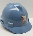 Hoover Dam Blue Hard Hat Tour Souvenir Helmet MSA V-Gard Size Adjustable