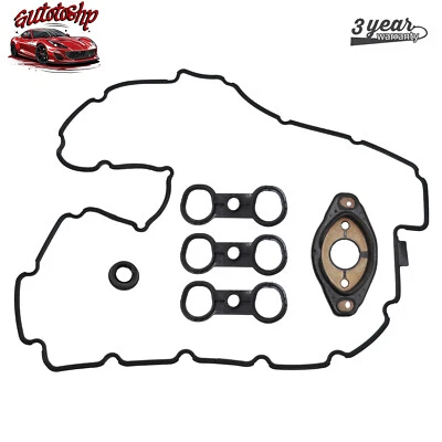 11127552280 Valve Cover Gasket Set For 2007-2013 BMW 328i 528i X3 X5 Z4 2.0/3.0L - Image 1 of 4