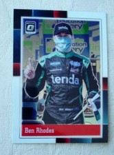 2021 Panini Donruss Racing : Ben Rhodes #90 - NASCAR Optic Retro 1988