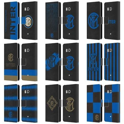 OFFICIAL INTER MILAN GRAPHICS LEATHER BOOK WALLET CASE FOR HTC PHONES 1 - Image 1 of 4
