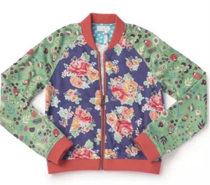 Girls Matilda Jane Size 10 Cabin Night Jacket Floral 25430T - Picture 1 of 2