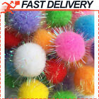 20-Pack Assorted Color Sparkle Balls My Cat's All Time Favorite Toy 1.3