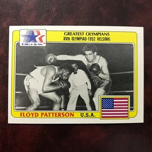 1983 Greatest Olympians Set FLOYD PATTERSON #77 1952 USA OLYMPICS GOLD * MINT *