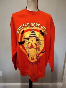 Madera de acre embrujada vintage años 90 talla XL Winnie The Pooh Halloween abeja miedo - Imagen 1 de 6