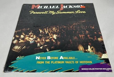 Michael Jackson – Farewell My Summer Love Motown Vinyl LP 1984 NEW SEALED RARE - Image 1 of 2