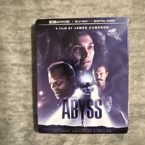 James Cameron's THE ABYSS-1989 (4K Ultra-2 Blu-Ray) W/Slipcover.NO DIGITAL COPY - Picture 1 of 4