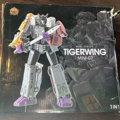 Transformers MH-MINI07 Menasor Tigerwing Combination Full Set 5 Figure Toy - Image 1 of 4