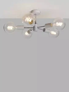 John Lewis Spoke Semi Flush Ceiling Light (see description) - Picture 1 of 6
