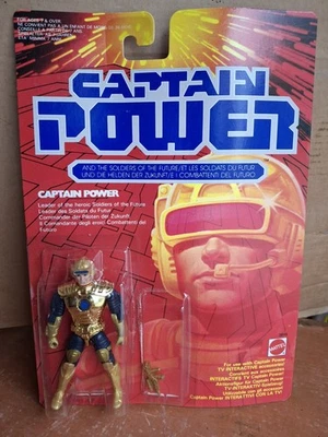 Captain Power Mattel 1987 Nuovo In Blister New Moc - Immagine 1 di 4