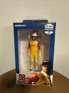 Romain Grosjean #28 DHL Andretti Collector IndyCar Driver Figur Maßstab 1:18 Neu - Bild 1 von 5