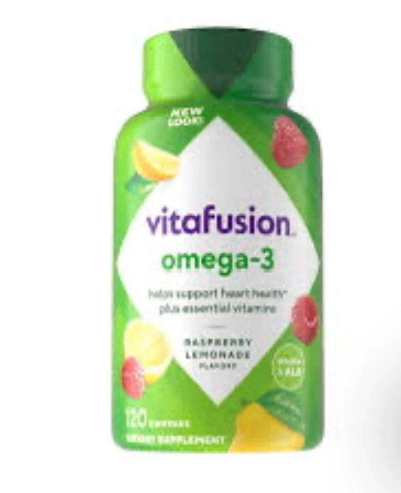 Vitafusion Omega-3 Vitaminas gomosas - 120 unidades Foto 1 de 1