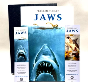JAWS von Peter Benchley Suntup Press signiert Künstler limitierte Auflage Hardcover - Bild 1 von 12