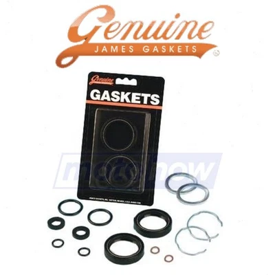James Gasket Fork Seal Kit for 1990-2017 Harley Davidson FLSTF Fat Boy - gl Foto 1 de 4