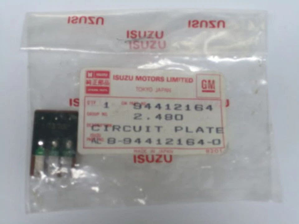 Placa de circuito Chevrolet Spectrum 85-88 diodo NOS 94412164 Foto 1 de 1