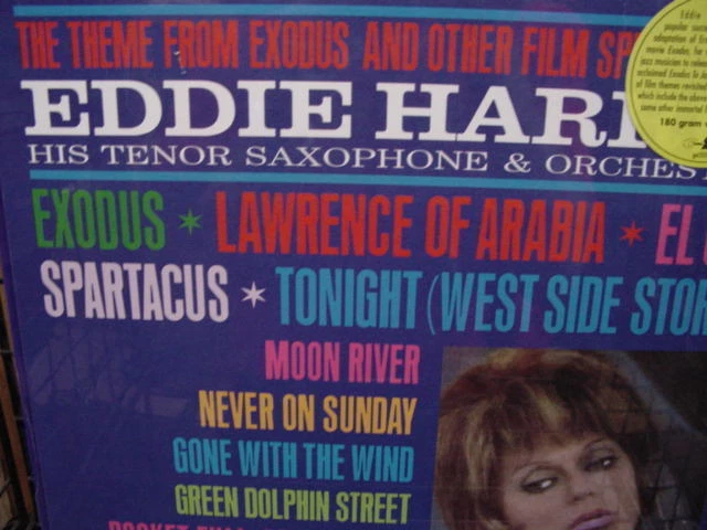 EDDIE HARRIS EXODUS & OTHER FILMS SPECTACULARS 180 GRAM AUDIOPHILE IMPORT LP - Image 1 of 1