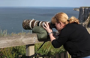  Waterproof Camera Bean Bag U Shape UNFILLED Tough Cordura Olive Green, Lager - Picture 1 of 11