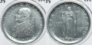 Vatican 1959 100 Lire 198625 combine shipping - Picture 1 of 3
