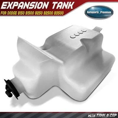 Depósito de refrigerante del radiador con tapa y tanque para Dodge B150 B1500 B250 B2500 B3500 Foto 1 de 4