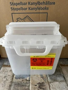 Neu Box mit 20 Comd Sharps Sammler REF 305551 5,4 Qt. 5.1 L. Klar P30555101 - Bild 1 von 6