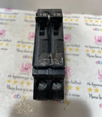 Disyuntor Challenger UBITBA215, 15 AMPERIOS, enchufe, 120/240 V, 2 P, Siemens QT, ITE Foto 1 de 4