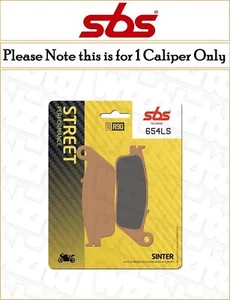 Victory Hammer 1800 S 2009-2017 [Rear Sintered Brake Pads] [SBS LS Series] - Picture 1 of 1