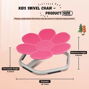 Metal Base Spinning Seat for Kids,Autism Kids Swivel Chair,Spin Sensory Chair - Picture 1 of 6