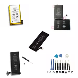Batería para IPHONE 3G 3GS 4G 4S 5S 5C 6 6S 7 Se 8 X 11 XR XS 11 Pro Pila - Imagen 1 de 1