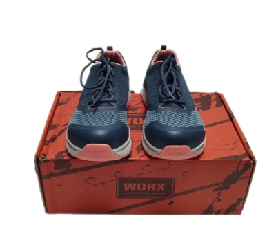 Zapatos Worx Red Wing para mujer punta de acero seguridad en el trabajo azul EE. UU. 8,5 M 5133 con caja Foto 1 de 4