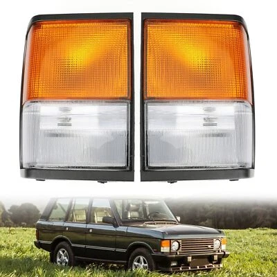 Corner Lamps New Pour Land Rover Range Rover Classic 1987-1995 Clear A - Immagine 1 di 4