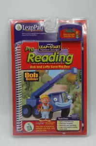 Bob the Builder Book & Tape Cassette LeapFrog LeapPad NIP Sealed - Picture 1 of 7