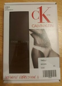 Ck One Calvin Klein 2 pack thong 3xl.
