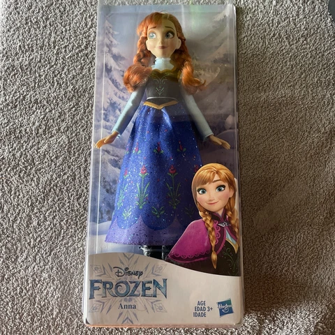 Disney Frozen Princess Anna Classic Fashion Doll Hasbro Kids Toy New 2019 Cover