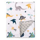 Baby Blanket for Kids Super Soft Minky Blanket with Dotted Backing 30 x 40 Inch