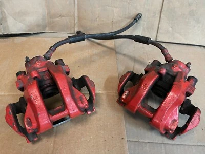 10-16 MERCEDES-BENZ E350 AWD 4MATIC REAR RIGHT & LEFT BRAKE CALIPERS PAIR OEM - Image 1 of 4