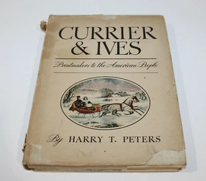 1942 Currier & Ives Printmakers by Harry T Peters 1st Special Edition - Picture 1 of 12