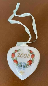 Hutschenreuther Anhänger Frühling - Ostern, Set 3 Stück Jahresherzen 94/01/03  - Bild 1 von 6