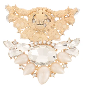 Fermascarpe Accessori Decorazione Accessori Ornamenti Clip per Donna Sposa - Foto 1 di 12