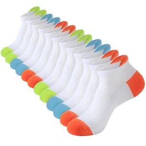 Mens Ankle Athletic Running Tab Socks for Men 6 Pairs Low Cut Sports Workout ... - Picture 1 of 7