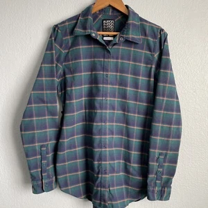 Burton Dryride Flannel Shirt Men's Large Long Sleeve Plaid Outdoor Button Up - Picture 1 of 6